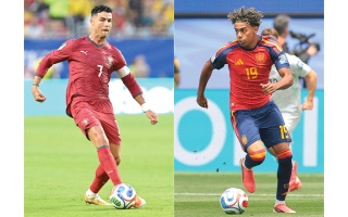 الصورة: البرتغال وإسبانيا.. كلاسيكو لا يعترف بالتوقعات