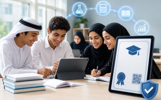 الصورة: المعدل النهائي لطلبة الثاني عشر يُحتسب من مواد المجموعة &laquo;A&raquo; فقط والشهادة إلكترونية برمز تحقق