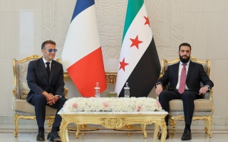الصورة: الرئيسان السوري والفرنسي يتفقان على إعادة تعيين سفيريهما بعد أكثر من عشر سنوات