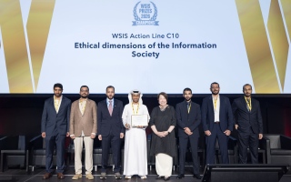 رئيس مجلس الأمن السيبراني لحكومة الإمارات يفوز بجائزة بطل القمة العالمية لمجتمع المعلومات 2026 رئيس مجلس الأمن السيبراني لحكومة الإمارات يفوز بجائزة بطل القمة العالمية لمجتمع المعلومات 2026
