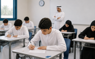 الصورة: من الثلاثاء إلى الجمعة.. طلبة الصفوف من الرابع حتى الثاني عشر يؤدون اختبارات الإعادة