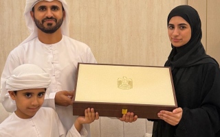 الصورة: &laquo;فخورون بكم.. ونراهن عليكم&raquo;.. رسالة محمد بن راشد التي لامست قلوب أوائل الثانوية