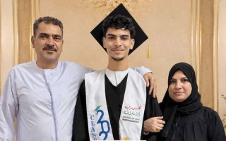 الصورة: عبدالله أبوعرابي: أطمح لدراسة طب الخلايا الجذعية