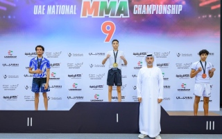 الصورة: بمشاركة 300 لاعب.. ختام بطولة الإمارات الوطنية للفنون القتالية المختلطة في دبي