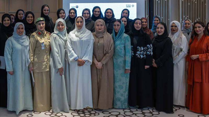 جانب من إحدى فعاليات برنامج &laquo;تمكين بلس&raquo; المخصص لرئيسات اللجان النسائية في الجهات الحكومية وشبه الحكومية بدبي. أرشيفية