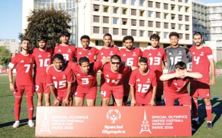 الصورة: منتخب الإمارات &laquo;الرابع&raquo; في كأس العالم لكرة القدم الموحدة للأولمبياد الخاص
