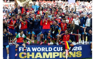الصورة: مونديال الأرقام القياسية.. 6 ملايين مشجع و308 أهداف والبطل &laquo;الأقوى دفاعاً&raquo;