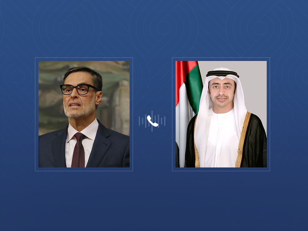 عبدالله بن زايد يهنئ هاتفياً وزير خارجية فنزويلا ويبحثان تعزيز العلاقات الثنائية عبدالله بن زايد يهنئ هاتفياً وزير خارجية فنزويلا ويبحثان تعزيز العلاقات الثنائية