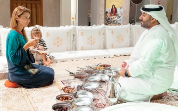الصورة: &laquo;تباشير الخير&raquo;.. تستحضر إرث النخلة في ذاكرة الإمارات