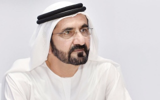 الصورة: محمد بن راشد يعتمد البرنامج الوطني لتطوير النظام الإحصائي في الدولة