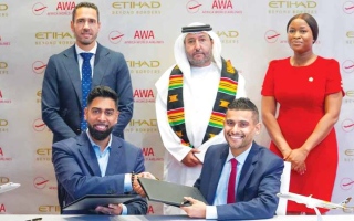 الصورة: شراكة بين &laquo;الاتحاد للطيران&raquo; و&laquo;خطوط إفريقيا&raquo;