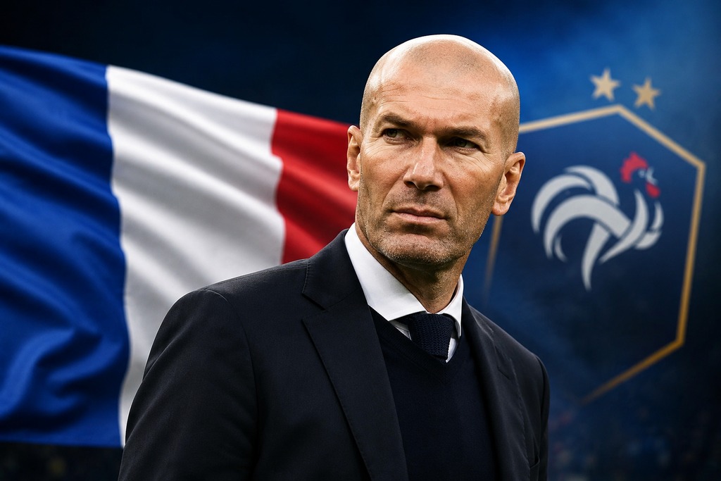 زيدان يتولى تدريب منتخب فرنسا