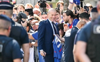 الصورة: زيدان: تدريب المنتخب الفرنسي الأمر الوحيد الذي كنت أريد القيام به