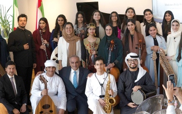 الصورة: عازفو الإمارات يحملون اسم الوطن إلى ميلانو وكريمونا