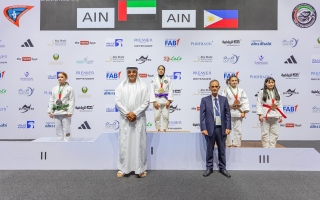 الصورة: منتخب الإمارات يتقلّد 13 ميدالية في منافسات تحت 21 عاماً ببطولة العالم للجوجيتسو