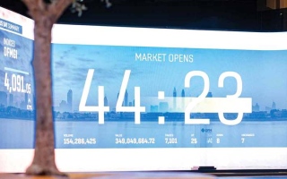 الصورة: &laquo;دبي المالي&raquo; يستهل تعاملات أغسطس بمكاسب 14.75 مليار درهم
