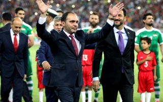 الصورة: رئيس الاتحاد الأردني يتهم إنفانتينو بالابتزاز ويكشف التفاصيل