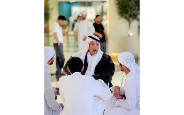 الصورة: جلسة دافئة في &laquo;دبي مول&raquo;