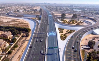 الصورة: &laquo;طرق دبي&raquo; تفتتح جسراً على تقاطع &laquo;القدرة&raquo; مع شارع زايد بن حمدان