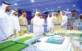 الصورة: &laquo;شرطة دبي&raquo; و&laquo;دبي الرياضي&raquo; يتفقدان جاهزية الملاعب للموسم الجديد