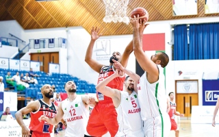 الصورة: منتخب السلة يكسب التجربة الثانية في معسكر صربيا