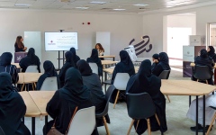 الصورة: تدريب الدفعة الأولى من مستفيدي الدعم الاجتماعي القادرين على العمل