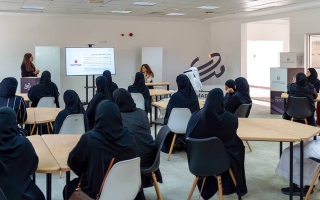 الصورة: تدريب الدفعة الأولى من مستفيدي الدعم الاجتماعي القادرين على العمل