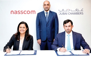 الصورة: مذكرة تفاهم لدعم شركات الذكاء الاصطناعي الهندية