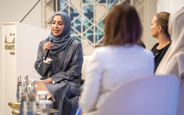 الصورة: جناح المرأة بمدينة إكسبو دبي يحتفي بالإماراتيات في يومهن
