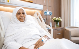 الصورة: &laquo;ناريمان&raquo; تحتاج إلى 40.6 ألف درهم لعلاج سرطان القنوات الصفراوية