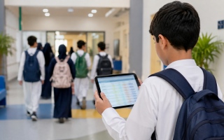 الصورة: قبل عودة الطلبة الإثنين.. مدارس تكشف.. &laquo;الشُعب الدراسية&raquo; إلكترونياً