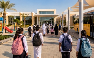 الصورة: 204 آلاف طالب وطالبة يعودون إلى 135 مدرسة خاصة بالشارقة