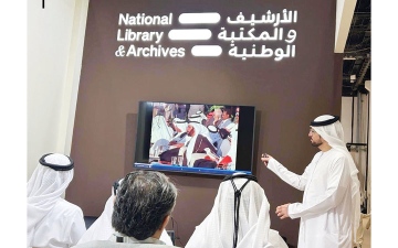 الصورة: &laquo;الأرشيف&raquo; يروي لزوار &laquo;الصيد والفروسية&raquo; صفحات تاريخ عريق