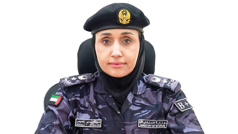 المقدم سهيلة اخميس: المستقبل للمتخصصين القادرين على توظيف التقنيات الحديثة والذكاء الاصطناعي في دعم منظومة العدالة.