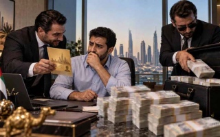 الصورة: محتالان يستوليان على 4.3 ملايين درهم من شخص بعد إغرائه بـ &laquo;الإقامة الذهبية&raquo;