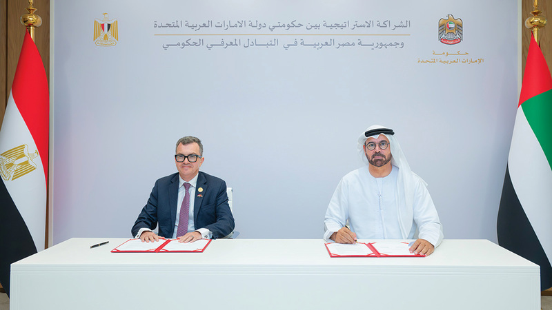 الإمارات ومصر تُمدّدان الشراكة الاستراتيجية في التحديث الحكومي حتى 2031 الإمارات ومصر تُمدّدان الشراكة الاستراتيجية في التحديث الحكومي حتى 2031