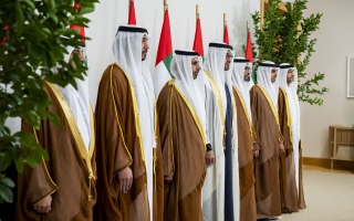 الصورة: أمام رئيس الدولة.. سفراء الإمارات الجدد يؤدون اليمين القانونية