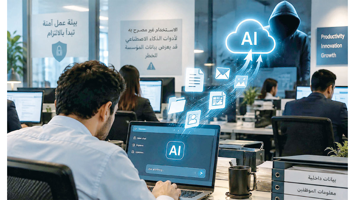 صورة تعبيرية مُُولّّدة بالذكاء الاصطناعي.