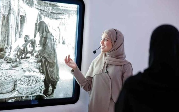 الصورة: متحف زايد الوطني: جولة &laquo;نساء الوطن&raquo; مستمرة