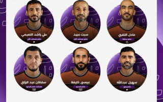 الصورة: صافرة إماراتية تدير مواجهة نيفتشي والقوة الجوية في &laquo;أبطال آسيا&raquo;