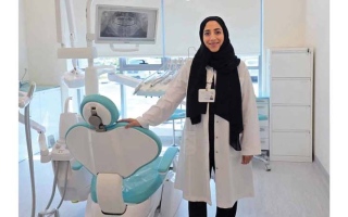 الصورة: مريم الجسمي.. &laquo;جراحة الفم&raquo; قادتها إلى إتقان اللغة الألمانية