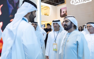 الصورة: محمد بن راشد: دبي استقبلت 7 ملايين سائح ونرحب بالجميع في بلادنا