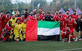 الصورة: منتخب الإمارات لكرة القدم المصغرة يتقلّد برونزية آسيا.. ويتأهل إلى كأس العالم