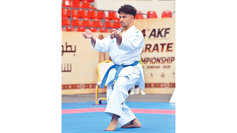 كريم رامي.. موهبة كاراتيه تقتحم قائمة «التوب 10» عالمياً