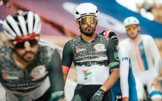 الصورة: بوعصيبة: جاهزون لتحدي &laquo;الآسياد&raquo;.. وثقتنا كبيرة بدراجي الإمارات