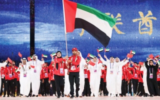 الصورة: منصور بن محمد: النجاحات الرياضية التي تحمل اسم الإمارات لها صبغة تاريخية