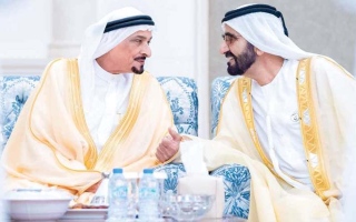 الصورة: حميد بن راشد: محمد بن راشد نموذج في تحويل الرؤية إلى واقع والطموح إلى إنجاز