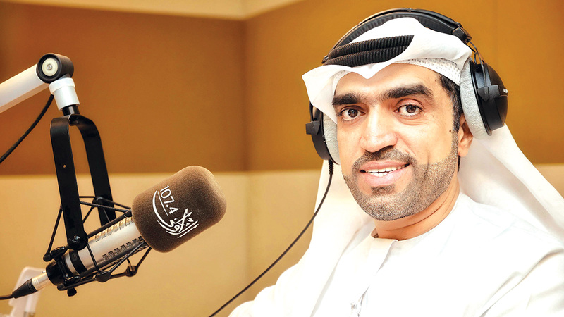 سالم محمد يقدم &laquo;صباح الأولى&raquo;. من المصدر