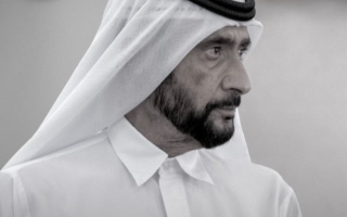 الصورة: منصور بن زايد: رحم الله الشيخ أحمد بن راشد آل مكتوم وتغمده بواسع رحمته ومغفرته