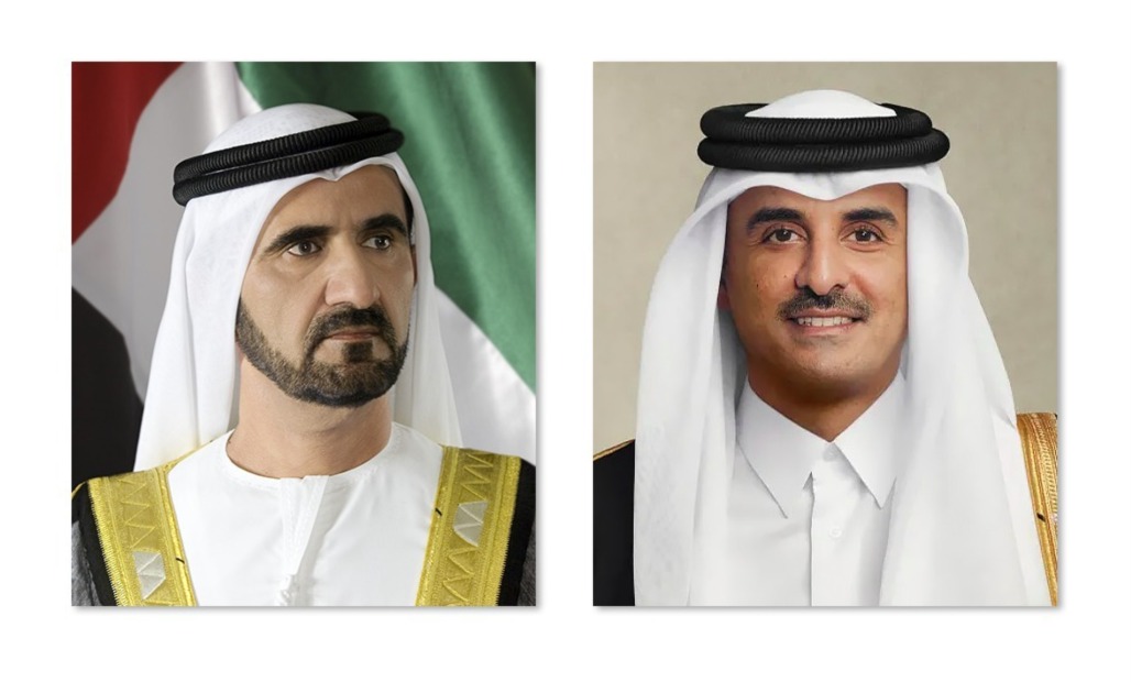 أمير قطر يُعزّي محمد بن راشد في وفاة أحمد بن راشد آل مكتوم أمير قطر يُعزّي محمد بن راشد في وفاة أحمد بن راشد آل مكتوم